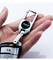 Silberne dauerhafte Rostschutz- Auto-Schlüsselring-Zusätze Hochleistungs-Schlüsselkette Carabiner