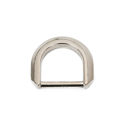D-Ring Schnalle Handtasche Ringe Hardware Silber Farbe angepasst