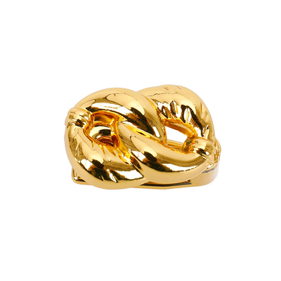 Wiederverwendbare Geldbörsenriemen-Hardware Gold Trim Shape Handtaschenschloss