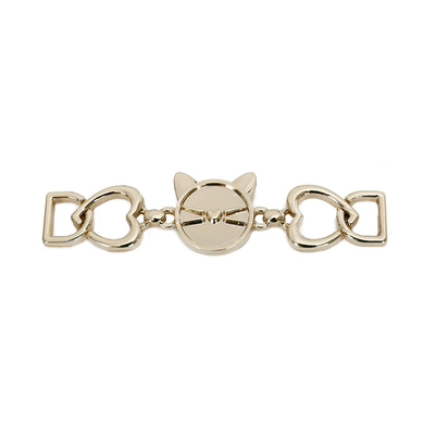 Katzenohren Herzform Rucksackkette Zubehör Tasche Ersatzmetallkette